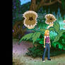 Man-eating plant eats Tara Duncan (AI version) (2)