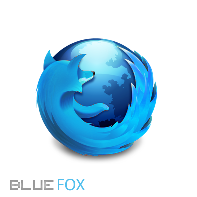 Waterfox-Blue Firefox Icon by INsAg3 on DeviantArt