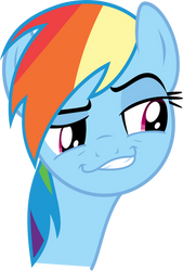 Rainbow Dash Smirk