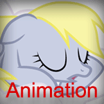 Animated Loop: Derpy Sleeping