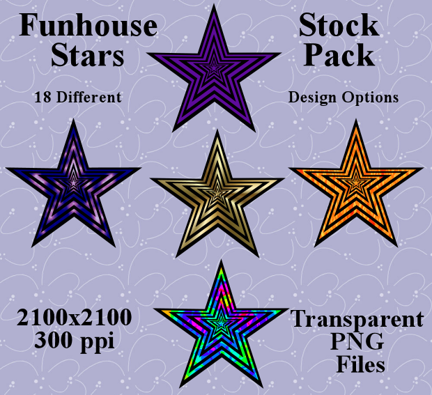 Funhouse Stars Stock Pack