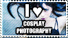 I love Cosplay Photography Stamp by NekoHibaPC