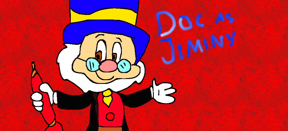 Doc as Jiminy Cricket by Pinocchiofan4ever on DeviantArt