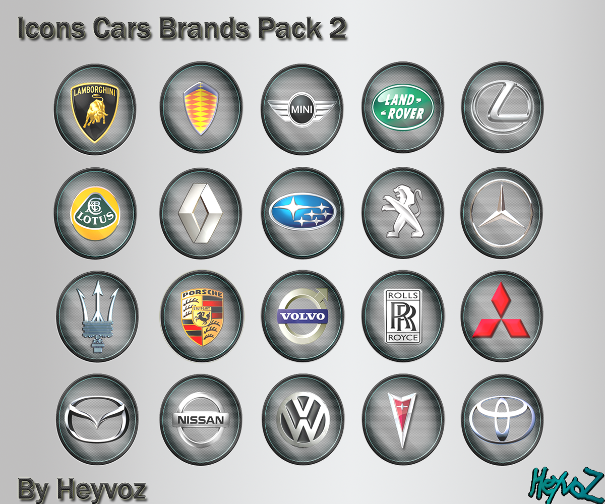 Icons Cars Brands Pack2