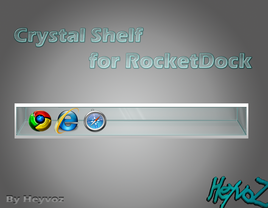 Cristal Shelf for RocketDock