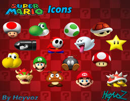 Super Mario Bros Icons