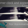 Corner clock and systems