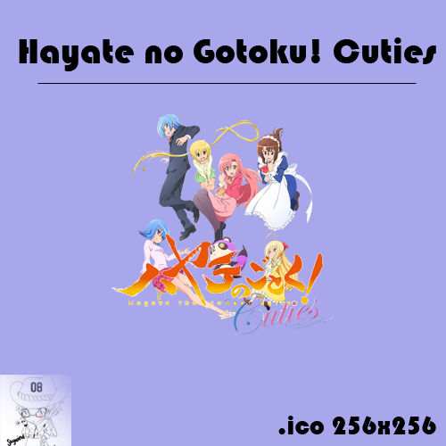 Wallpaper Anime Hayate No Gotoku Cuties Icon By Skywind08 On Deviantart For iPhone Free