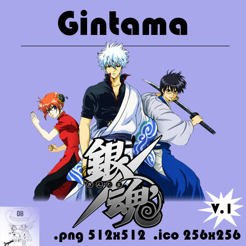 Anime Gintama V1 Icon By Skywind08 On Deviantart