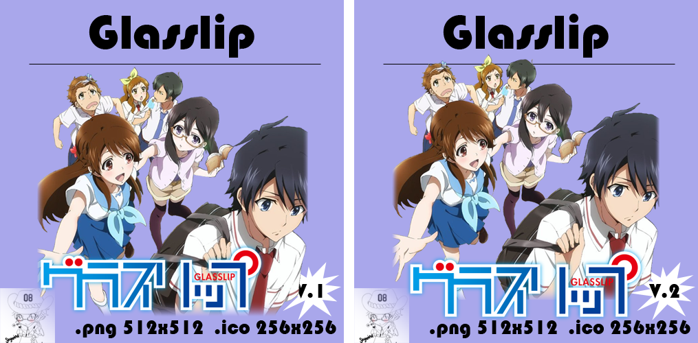 Wallpaper Anime Glasslip Icon By Skywind08 On Deviantart For iPhone