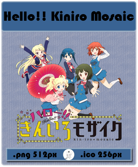 Wallpaper Anime Hello Kiniro Mosaic Icon By Skywind08 On Deviantart For Android
