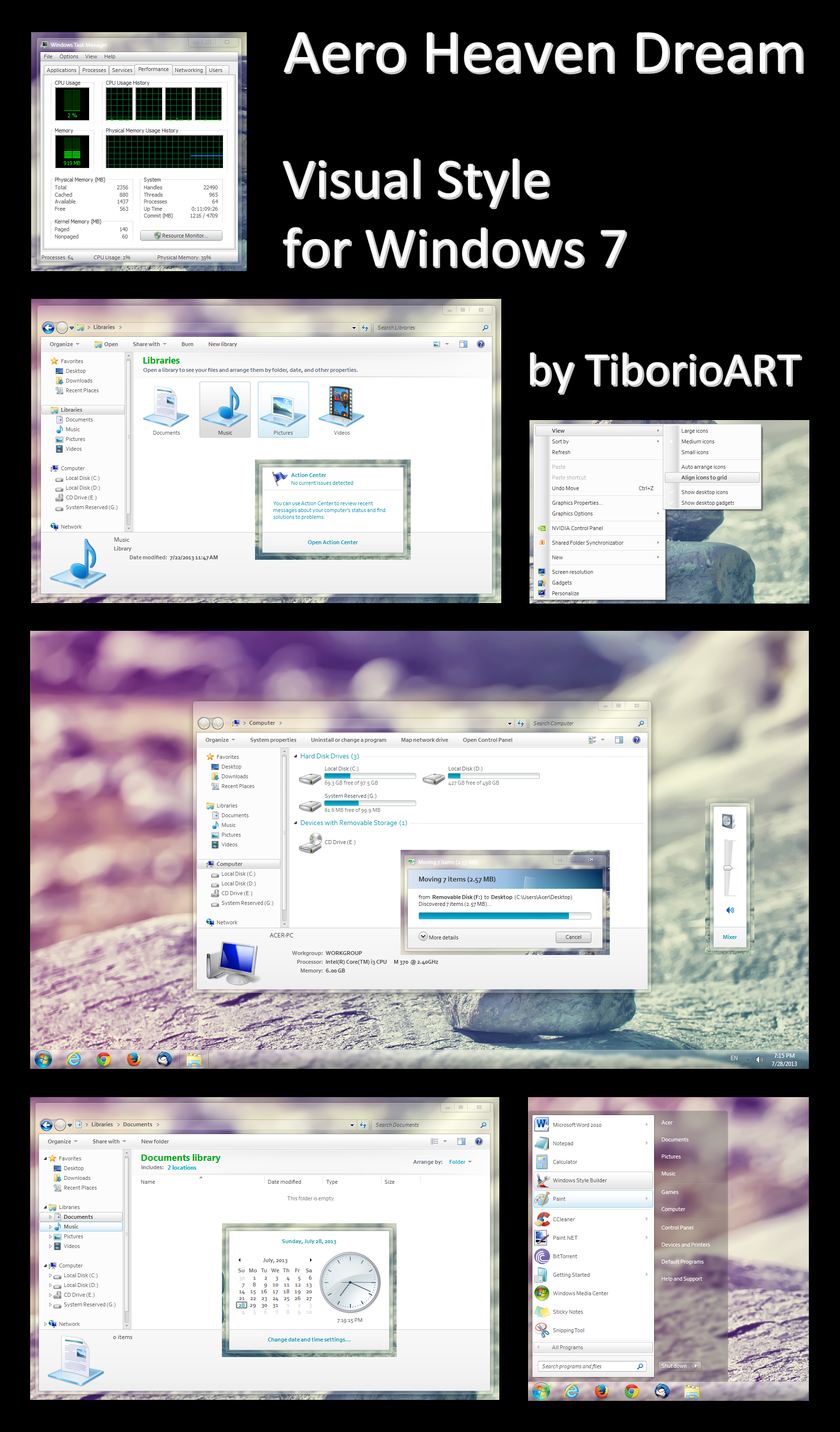 Aero Heaven Dream for Windows 7