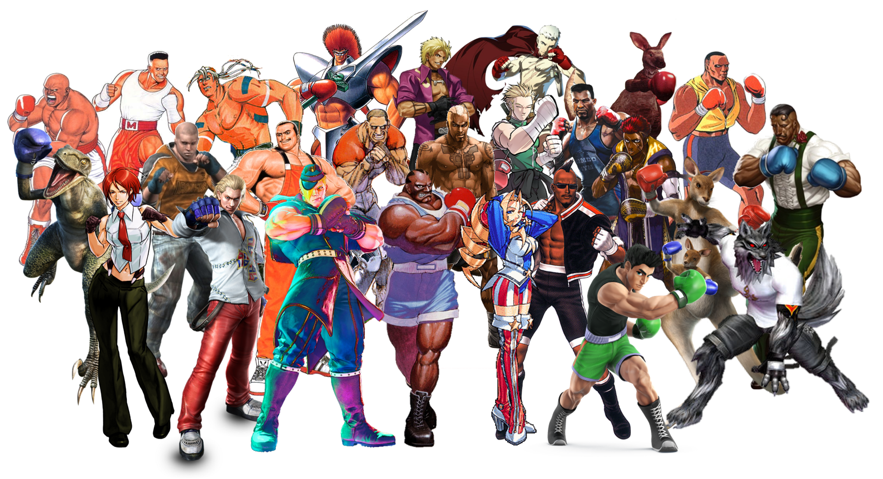 Video Game Archetypes Boxers by The4thSnake on DeviantArt