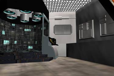 Romulan Transporter Room