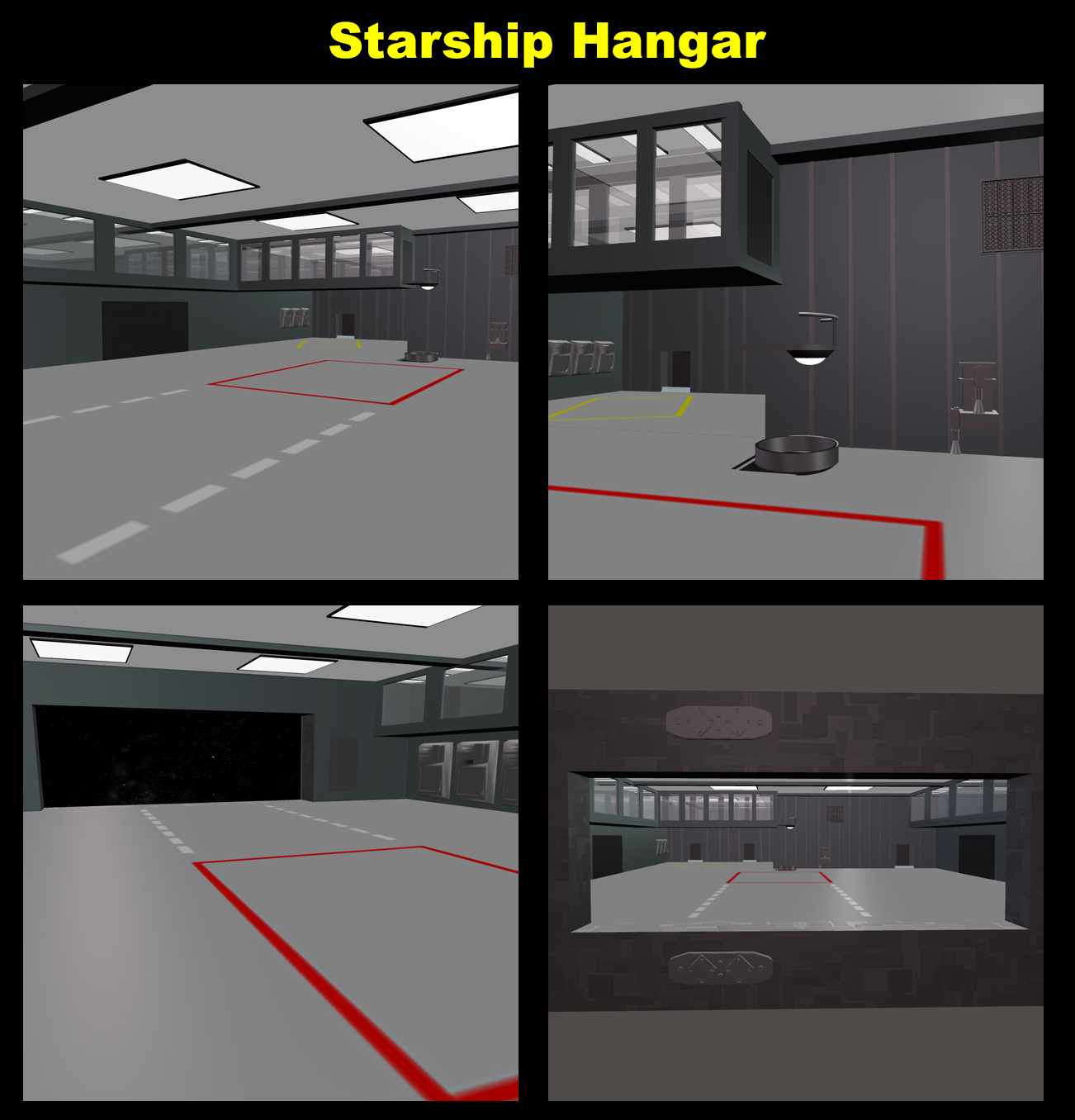 Starship hangar