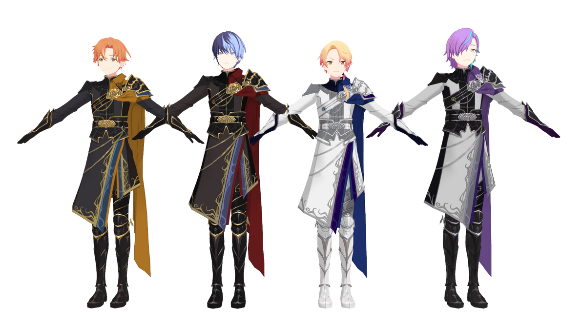 [project sekai mmd] Imperial Soldiers Gacha DL by a1192580027 on DeviantArt