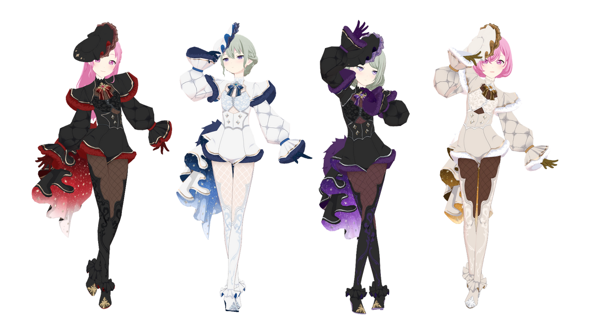 Project Sekai MMD] Winter Trobairitz DL by a1192580027 on DeviantArt