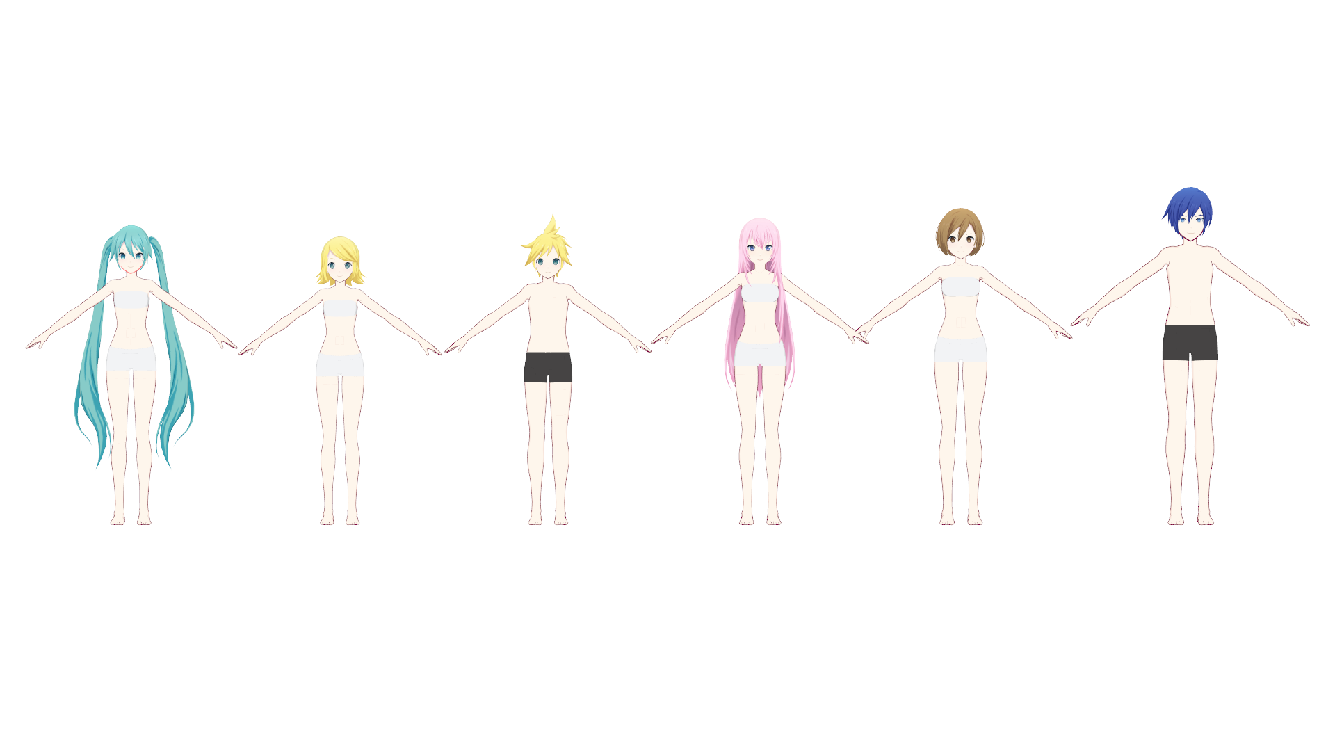 [Project Sekai MMD] VIRTUAL SINGER Base DL by a1192580027 on DeviantArt