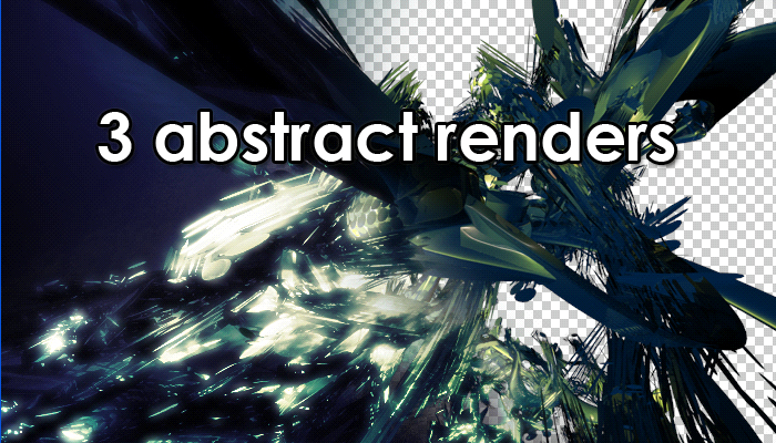 3 Abstract Render Pack