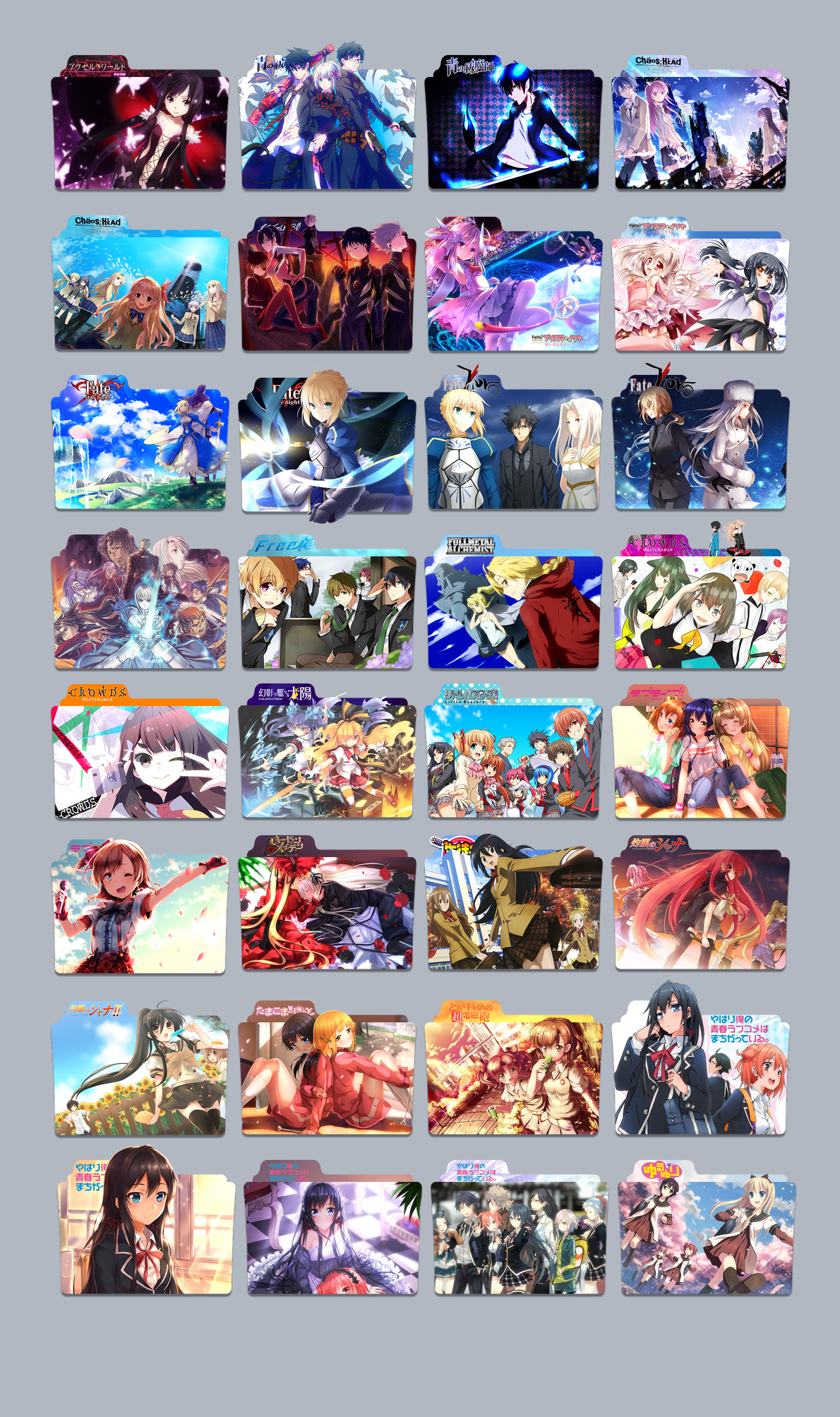 Anime Icon Pack 19