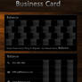 Balance free business card