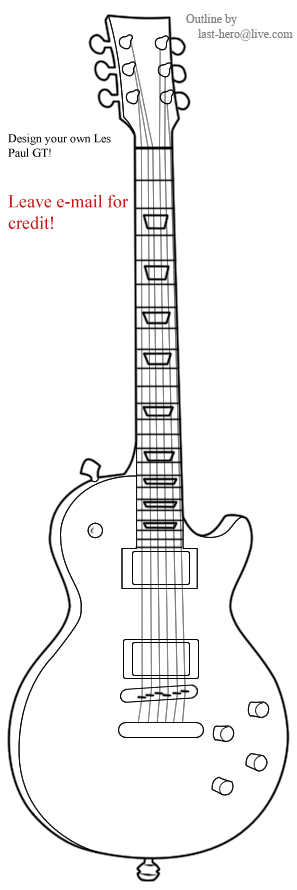 Design your own Les Paul GT