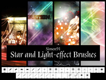 Star and Light-effect Brushes