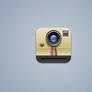 Polaroid Camera Icon PSD