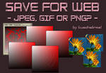Save for Web by kuschelirmel-stock