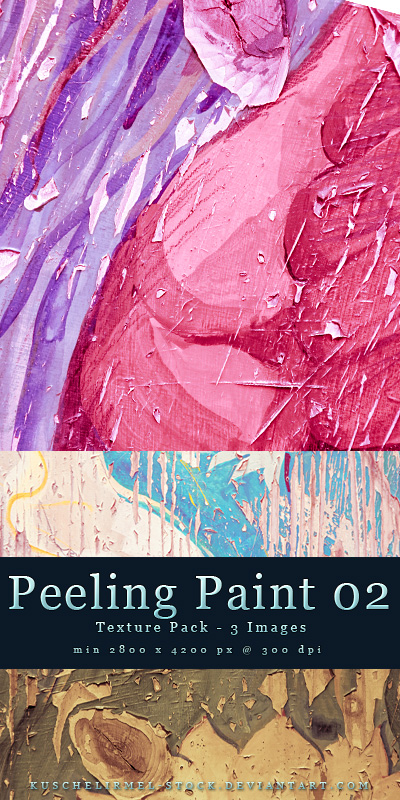 Peeling Paint Texture Pack 02