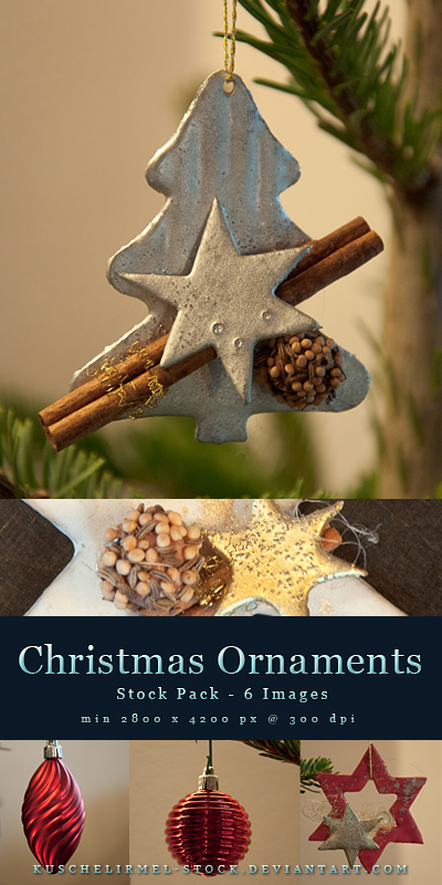 Christmas Ornaments Stock Pack