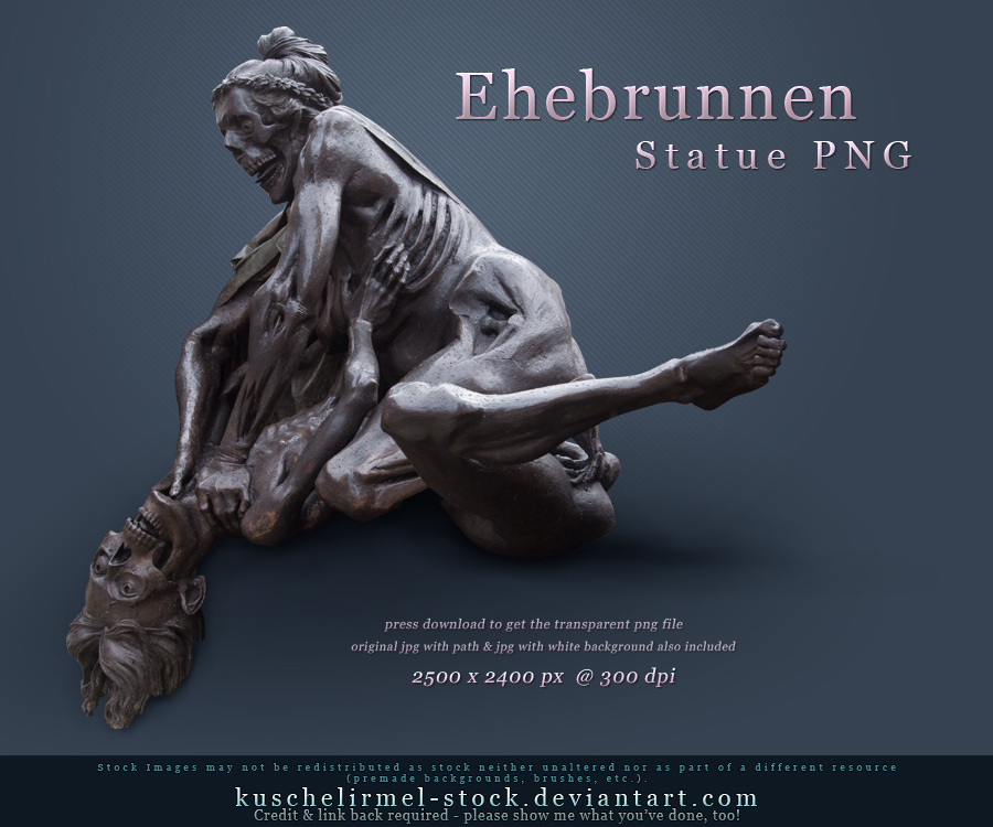 Ehebrunnen Statue PNG