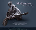 Ehebrunnen Statue PNG by kuschelirmel-stock