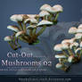 Cut Out Mushrooms Pack 02