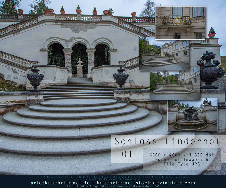 Schloss Linderhof - Stock Pack 01
