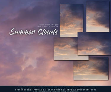 Summer Clouds - Free Stock Pack