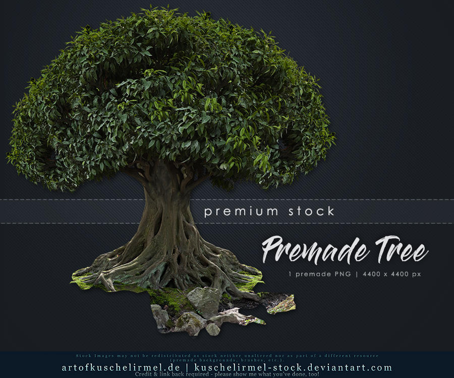 Tree Custom Sample Premade Tree - Premium Stock by kuschelirmel-stock on DeviantArt