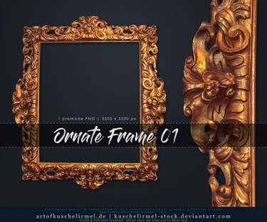 Ornate Frame 01 precut