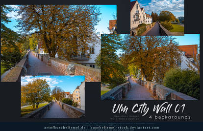 Ulm City Wall 01 Stock Pack