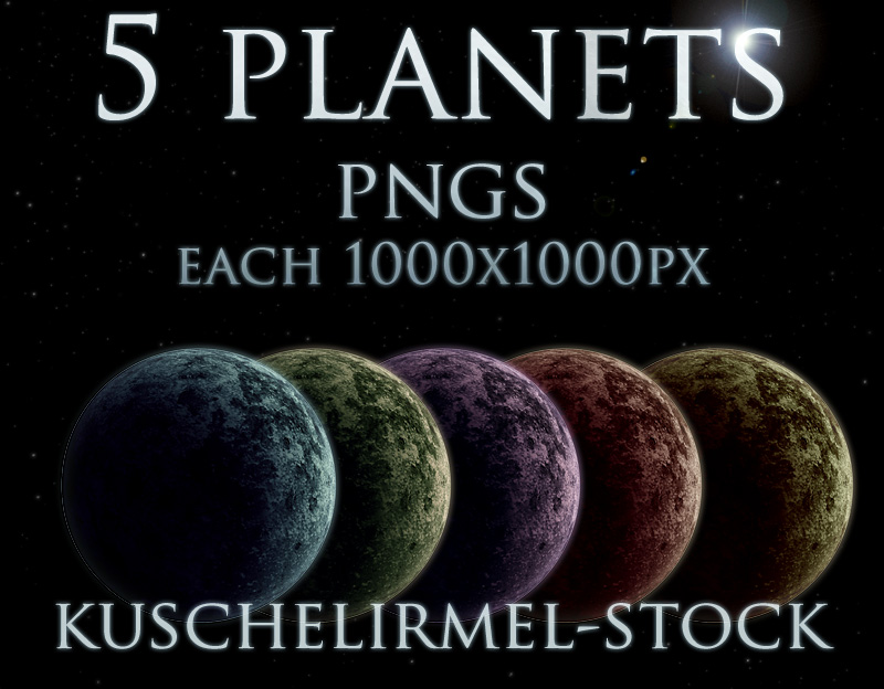 Planets Stock Pack