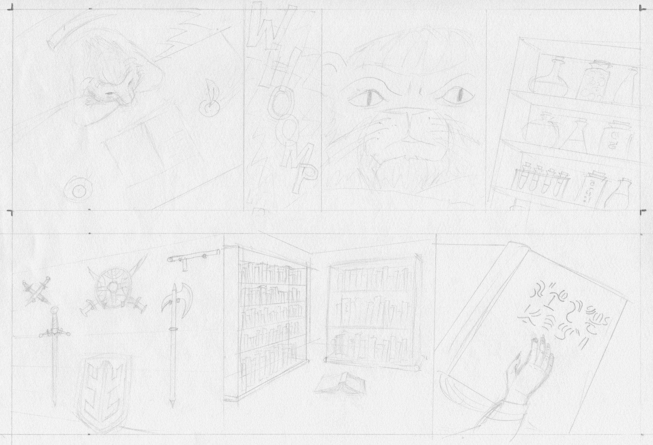 Gateway Comic drafts by navad108 on DeviantArt