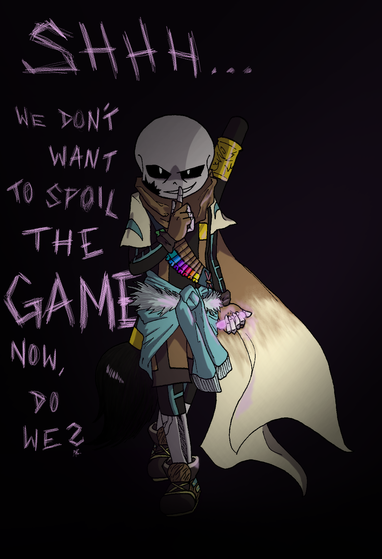 Underverse Ink Sans [How To Get + Showcase] [Undertale fight for love] 