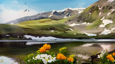 Study - spring ( nature )