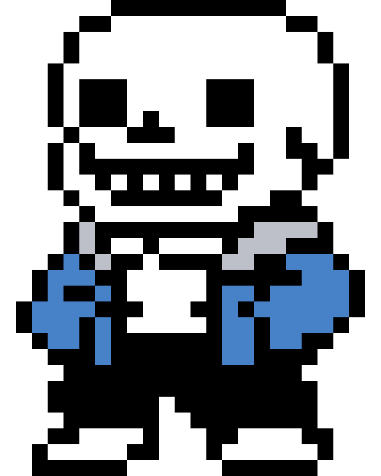 Sans Deltarune Battle Sprite By Istoryswapcharai On Deviantart Redraw your favorite scan from undertale or deltarune? sans deltarune battle sprite by