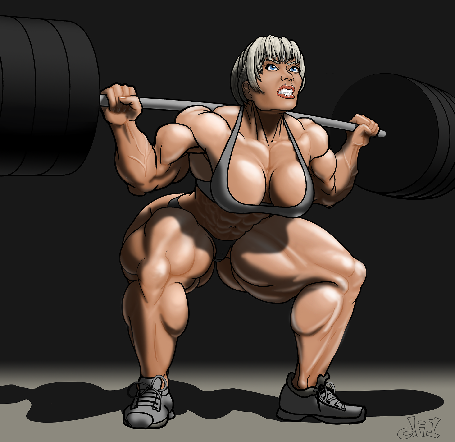 Hentai Female Muscle