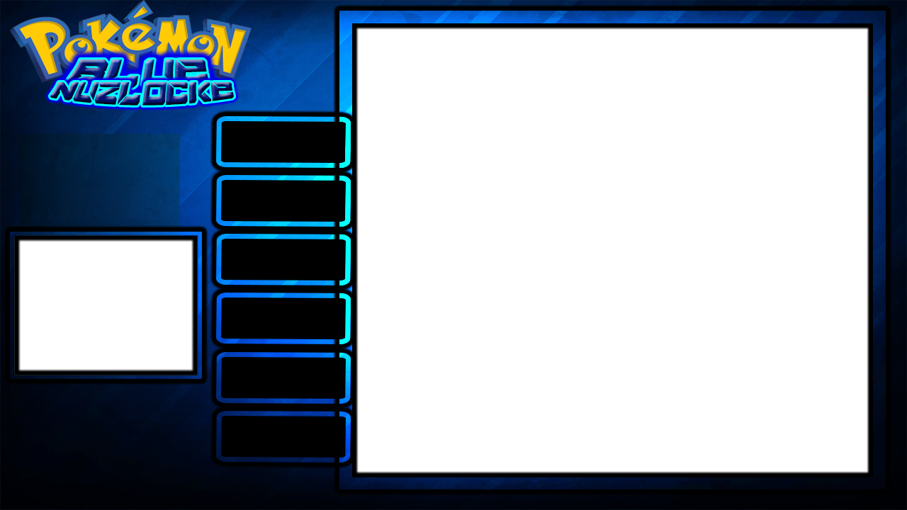 Pokemon Blue Nuzlocke Layout (FREE TO USE) by ChrisGaming85 on DeviantArt