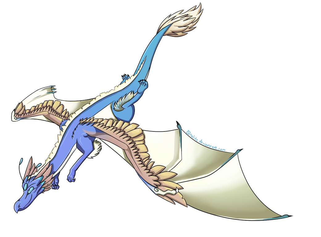 Flight Rising Commission 1 by 0palite on DeviantArt