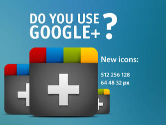 Google+ icons