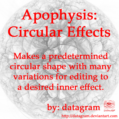 Apophysis Circular Effects