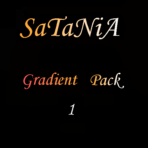 SaTaNiA Gradient Pack 1